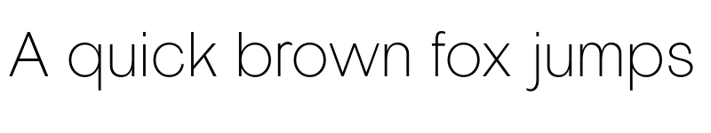 Preview of Pelinka ExtraLight font