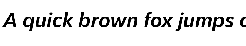 Preview of Pelita Grande Std Bold Italic font