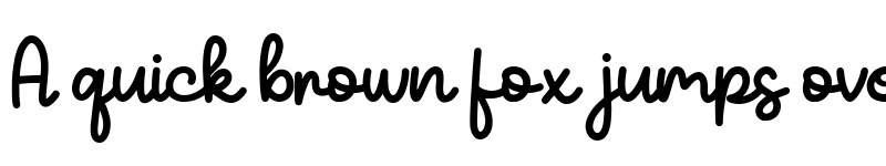 Preview of Penapik Regular font