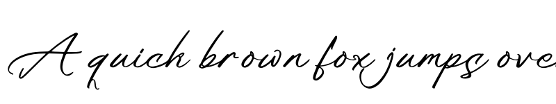 Preview of Penatthia Blackwell Regular font