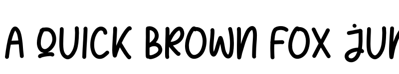 Preview of PENCAKE SWEETY Regular font