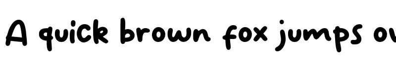 Preview of Pencil Child Regular font