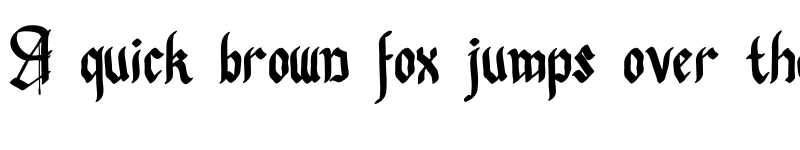 Preview of Pennybridge 1563 Regular font