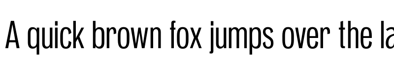 Preview of Pennypacker Compressed Book font