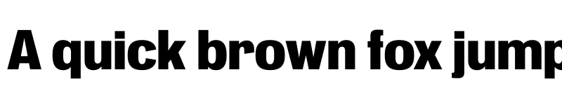 Preview of Pennypacker Condensed Extra Bold font