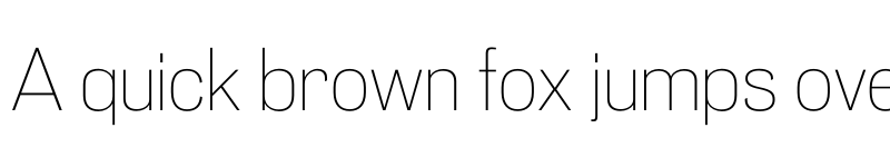 Preview of Pennypacker Extra Light font