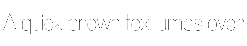 Preview of Pennypacker Hairline font