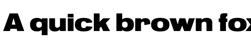 Preview of Pennypacker SemiWide Black font