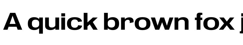 Preview of Pennypacker SemiWide Bold font