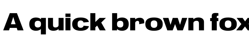 Preview of Pennypacker SemiWide Extra Bold font