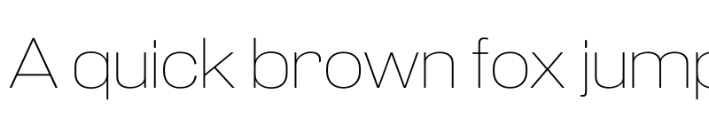 Preview of Pennypacker SemiWide Extra Light font