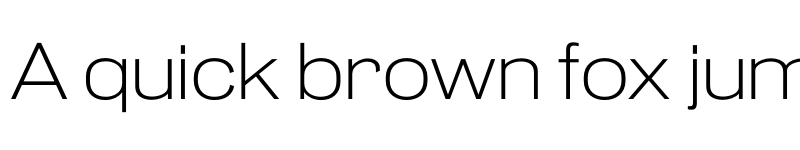 Preview of Pennypacker SemiWide Light font