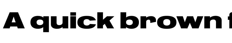 Preview of Pennypacker Wide Black font