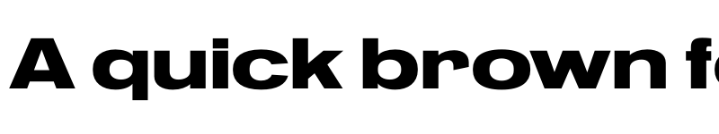 Preview of Pennypacker Wide Extra Bold font