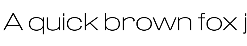 Preview of Pennypacker Wide Light font