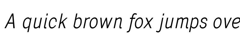 Preview of Pentay Sans Light Italic font