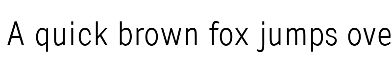 Preview of Pentay Sans Light font