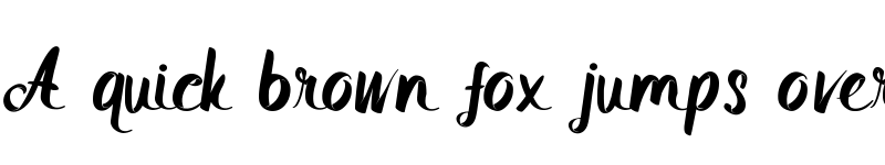 Preview of Pepper Hands Regular font