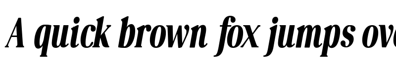 Preview of Perfectly Nostalgic Black Itali Black Italic font