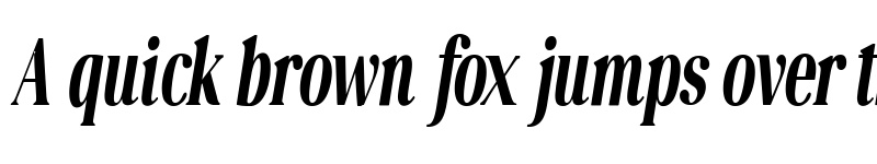 Preview of Perfectly Nostalgic Condensed B Condensed Bold Italic font