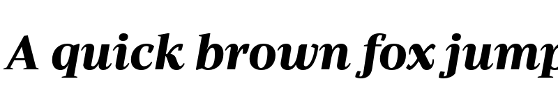 Preview of Periodico Display TRIAL Bold Italic font