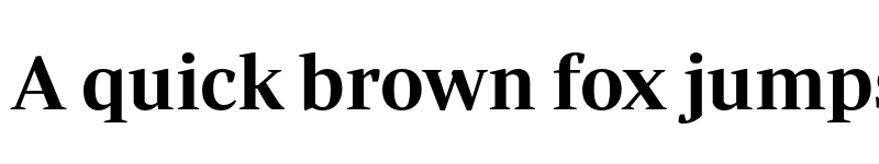 Preview of Periodico Display TRIAL SemiBold font