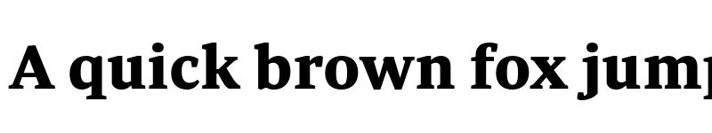 Preview of Periodico Text TRIAL Bold font