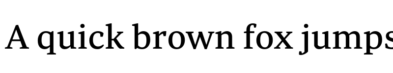 Preview of Periodico Text TRIAL Regular font