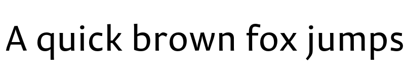 Preview of PermianSansTypeface Regular font