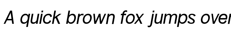 Preview of Personn Italic font