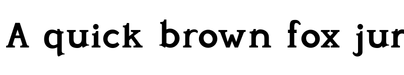 Preview of Perspicacious Bold font