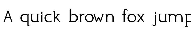 Preview of Perspicacious Light font