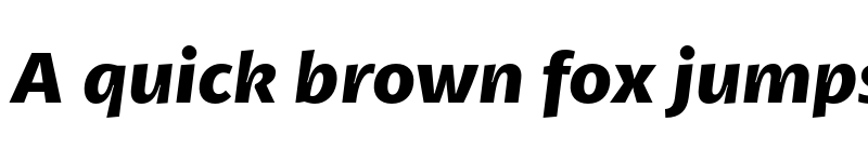 Preview of Petala Pro Bold Italic font