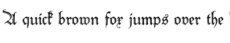 Preview of Peter Schlemihl Regular font