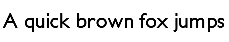 Preview of PetitaBold Regular font