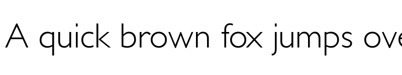 Preview of PetitaLight Regular font