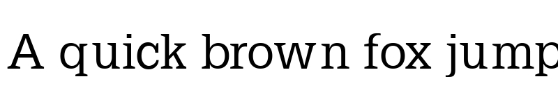 Preview of PetitLatin Regular font