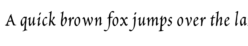 Preview of Petitscript Medium font