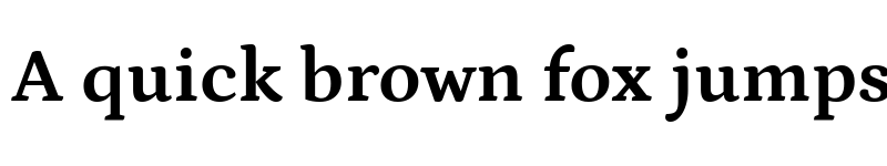 Preview of Petrona Bold font