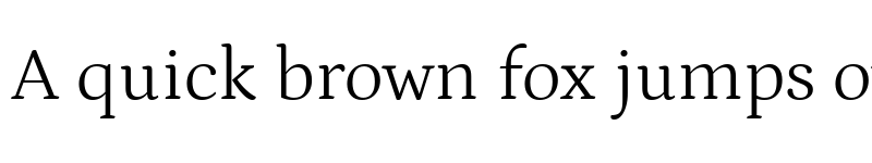 Preview of Petrona Light font