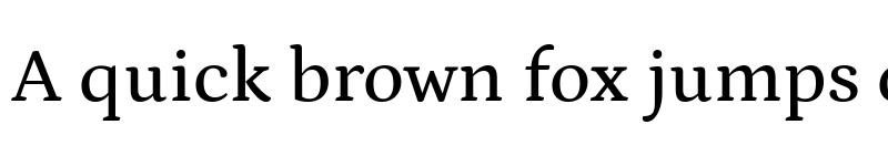 Preview of Petrona Medium font