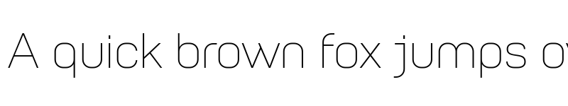 Preview of Petrov Sans ExtraLight font