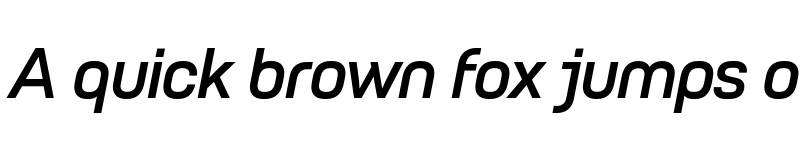 Preview of Petrov Sans-Trial SemiBold Italic font