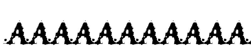 Preview of Petrra fam Regular font