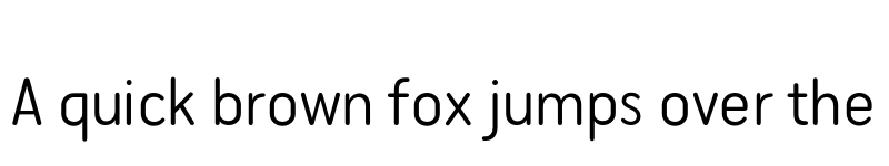 Preview of PF Aljamal Light font