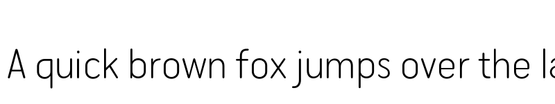 Preview of PF Aljamal Thin font