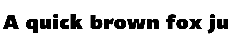 Preview of PF Centro Sans Pro UltraBlack font