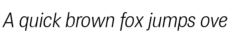 Preview of PF Das Grotesk Pro Light Italic font