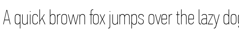 Preview of PF Din Text Comp Pro Extra Thin font