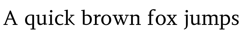 Preview of PF Diplomat Regular font